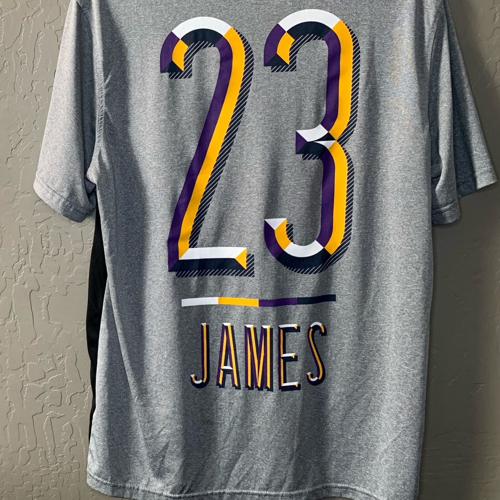 LA Lakers Lebron James NBA Dri-Fit (L)